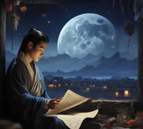 月映故乡情，游子心语中的思乡经典,月是故乡明—品读经典思乡名句，感受游子情怀,哲理,名句,诗篇,第1张