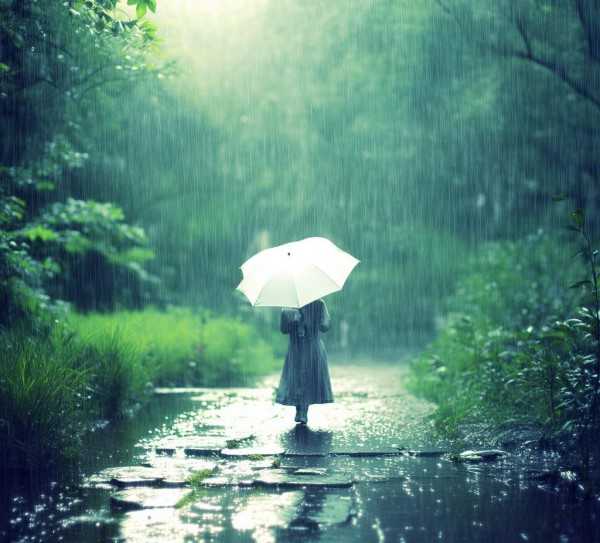 雨中漫步诗意浓——雨天句子精选,雨中的诗意漫步—描写雨天的句子集锦,美好,第1张