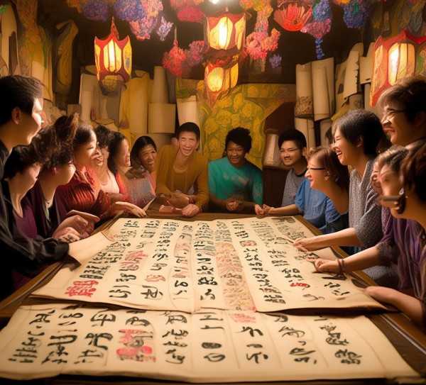 成语接龙盛宴，妙趣横生话语言,谑成语接龙，一场妙趣横生的语言盛宴,智慧,哲理,第1张