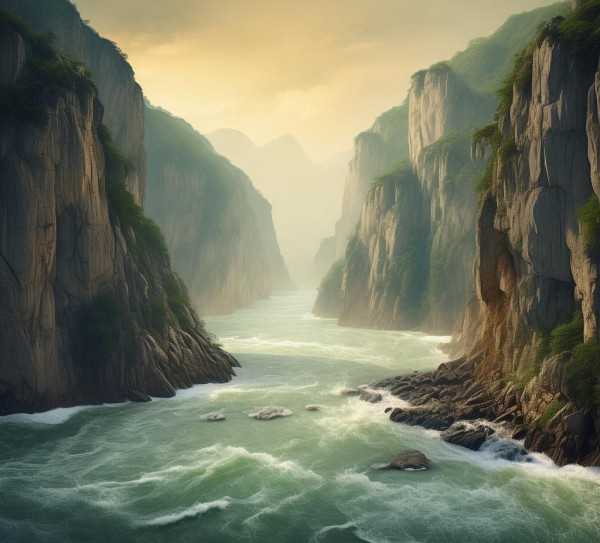 穿越三峡，触摸历史脉搏，感受大江磅礴之韵,三峡原文，穿越历史的时空隧道，感受大江的磅礴气势,美好,命运,壮丽,第1张