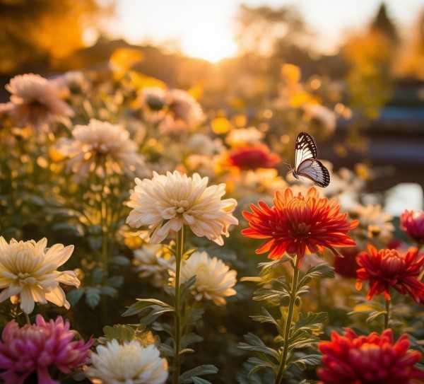 菊香诗意——菊花之美句汇编,菊韵流香—那些关于菊花的动人句子,美好,诗篇,第1张