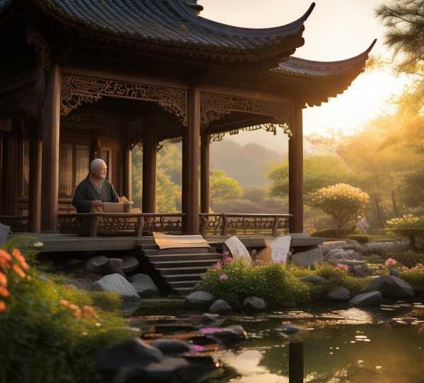 醉翁亭记原文诗意解读与翻译艺术研究,醉翁亭记原文解读与诗意翻译探究,哲理,第1张