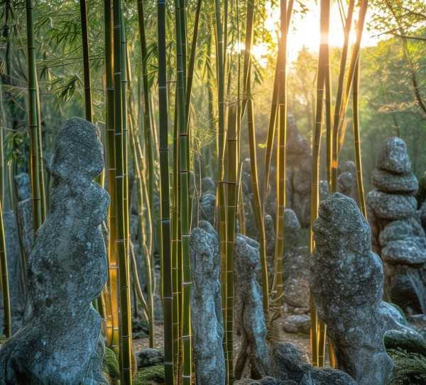 千古佳话，竹石相守，坚韧不拔,竹石相守，千古流传的坚韧佳话—竹石故事,美好,第1张