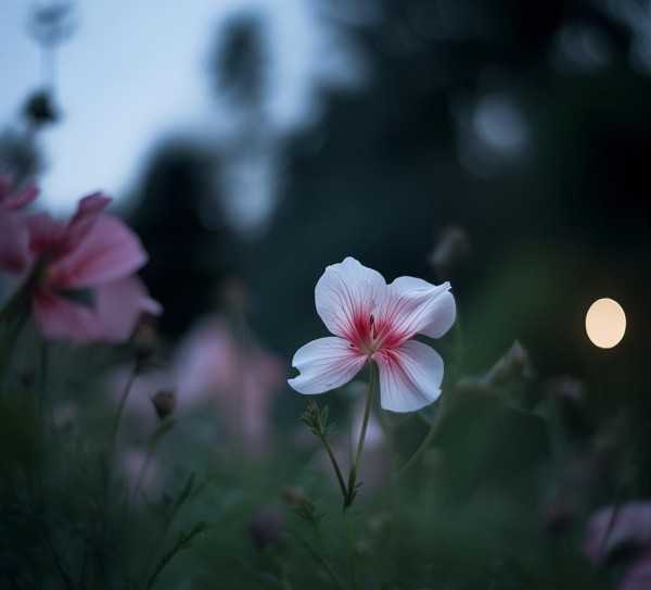 虞花诗篇，柔美与哀愁的画卷,虞花的柔美与哀愁，一幅花语诗篇的描绘,美好,哲理,命运,第1张