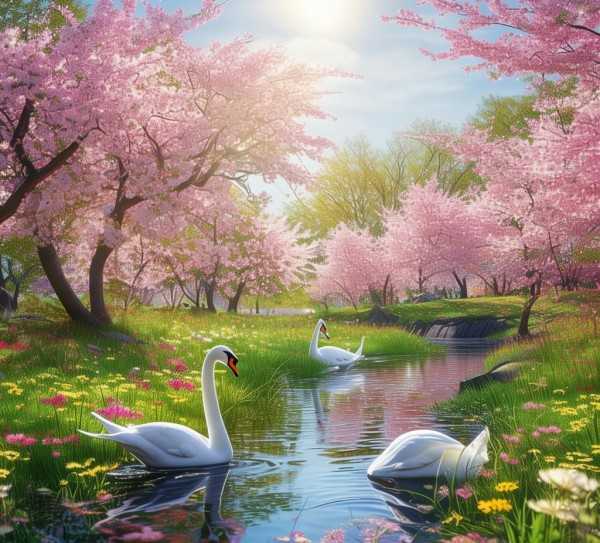 春意盎然，万物复苏的浪漫春原文画卷,春意盎然，万物复苏—春原文的浪漫描绘,美好,苏轼,韵味,第1张