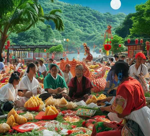 端午情韵，传承文化，共赏民俗盛宴,端午句子，传承千年文化，品味民俗风情,民俗,第1张