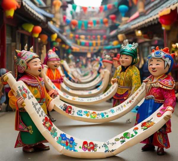 甲乙丙丁，成语接龙乐翻天,甲接龙成语，趣味横生的成语接龙,智慧,第1张