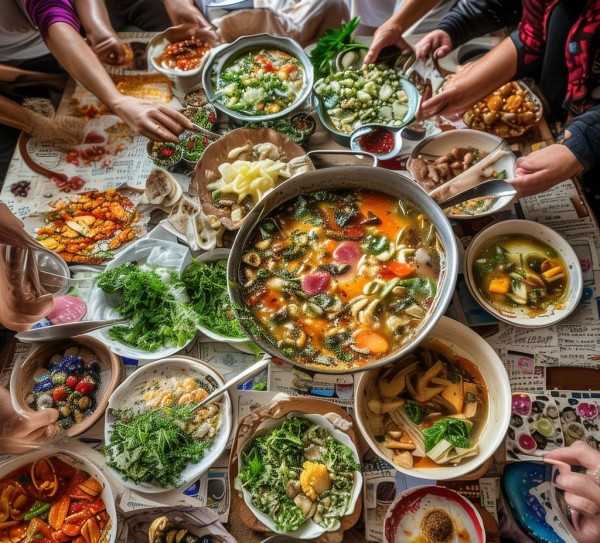 食语探源，食物中的文化密码与生活智慧,舌尖上的智慧，食物的句子里的文化传承与生活哲学,智慧,美好,第1张