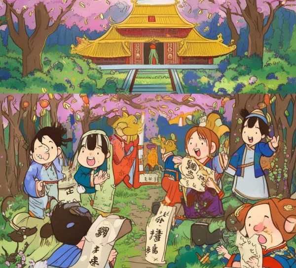 佛头开智，成语接龙趣味之旅,成语接龙趣谈，从佛头开始的成语之旅,智慧,魅力,才情,第1张