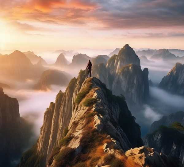 杜甫望岳，壮志豪情与自然景观的交响,望岳—杜甫诗歌中的壮志豪情与自然景观的融合,命运,壮丽,魅力,第1张
