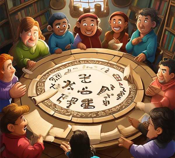 成语接龙乐翻天，趣味横生语言之旅,没接龙成语接龙，趣味横生的语言之旅,智慧,传承,成语接龙,第1张