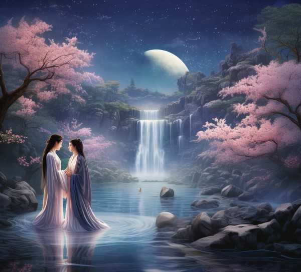 千古风华绘浪漫，情诗名句里的诗意画卷,千古风华，情诗名句中的浪漫画卷,美好,名句,传承,第1张