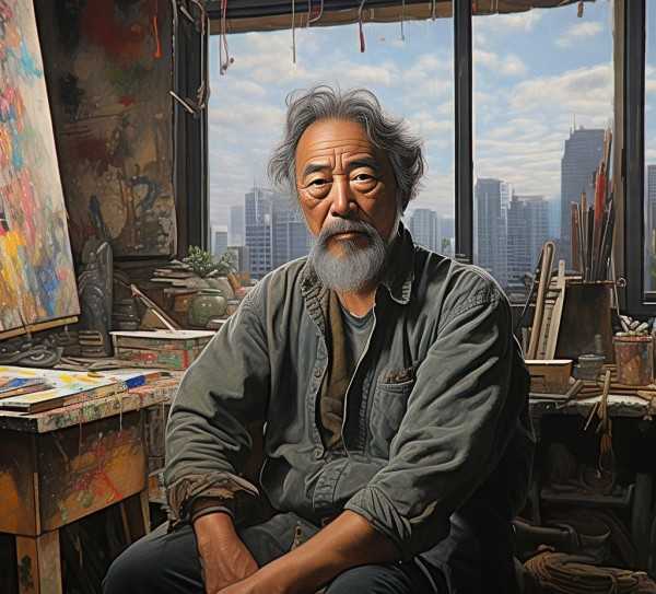 汪洙，墨彩生辉的艺术旅程,汪洙，一位画家的艺术人生,美好,传承,韵味,第1张