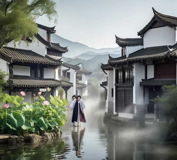 江南水乡，诗意盎然，名句中的江南风韵,江南风韵，名句传情，探寻江南水乡的经典词句之美,美好,哲理,名句,第1张