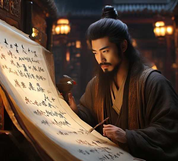 王勃传奇，文坛巨擘的文言文风采再现,王勃故事之文采飞扬—文言文译述,文坛巨擘,第1张