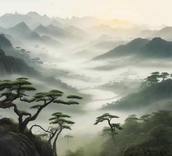 王湾次北固山下诗意山水与现代交融解读,次北固山下，王湾诗意盎然的山水画卷及其现代解读,哲理,魅力,壮丽,第1张