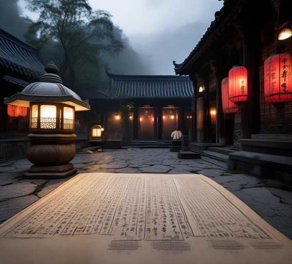 题破山寺后禅院，幽境禅心，古韵译赏,题破山寺后禅院原文及翻译赏析,哲理,第1张