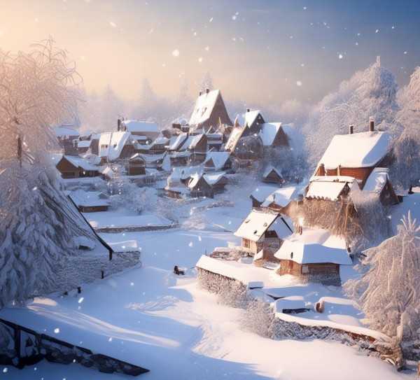 雪域浪漫，银装素裹的诗意画卷,银装素裹的，雪的浪漫与诗意,美好,魅力,诗篇,第1张